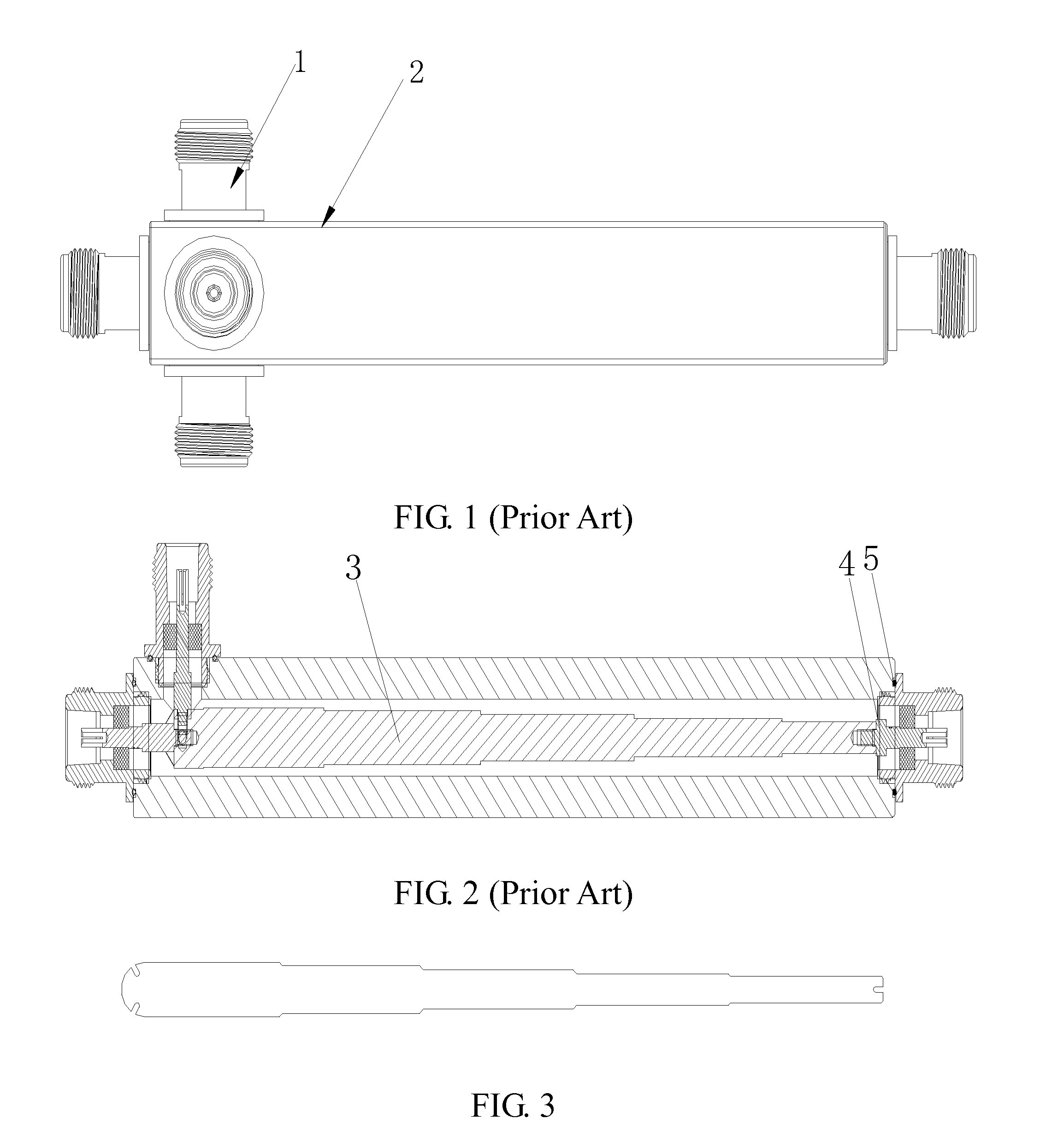 Inner connecting element of a cavity power divider, cavity power divider and manufacturing method thereof