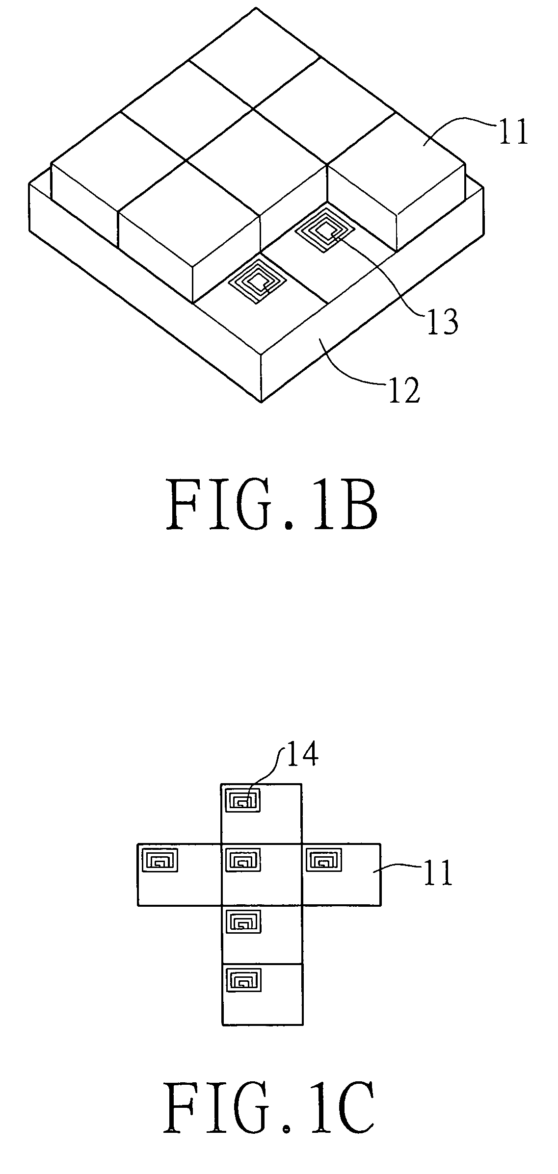 Multi-dimensional antenna in RFID system for reading tags and orientating multi-dimensional objects