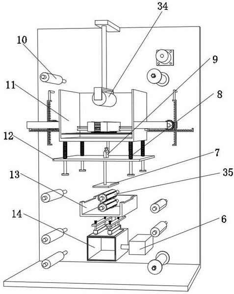 Cleaning and drying device for processing filter membrane of water purifier