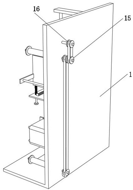 Cleaning and drying device for processing filter membrane of water purifier