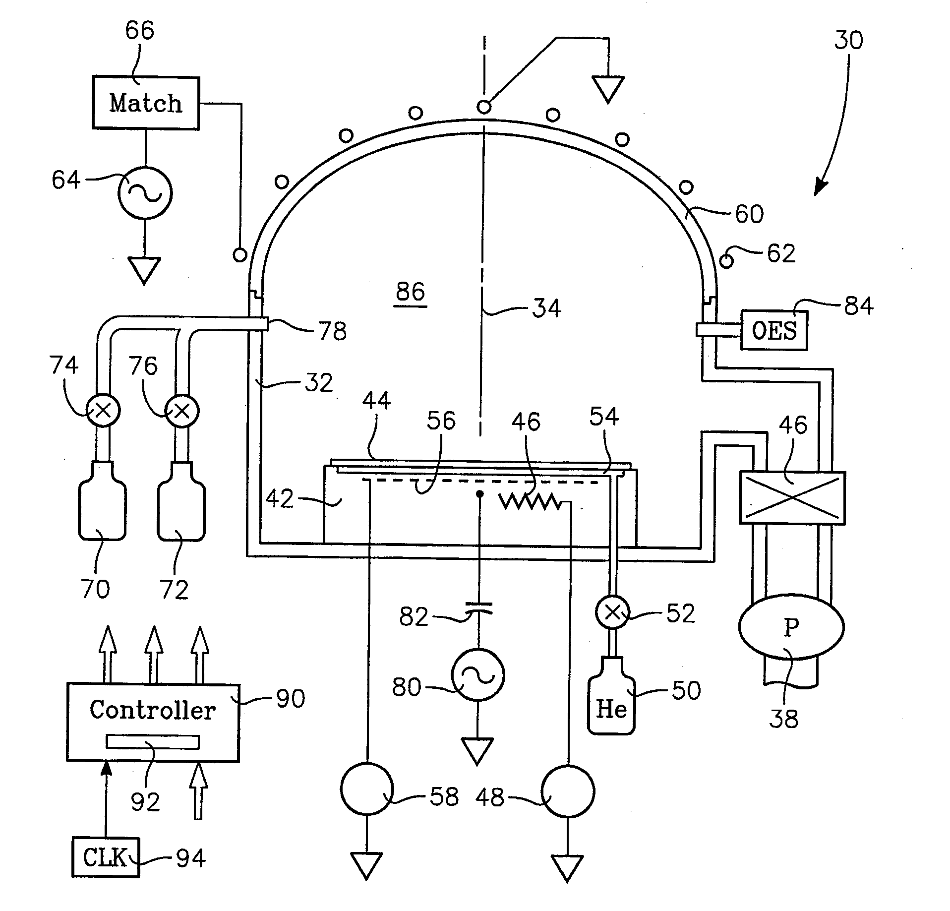 Trajectory based control of plasma processing