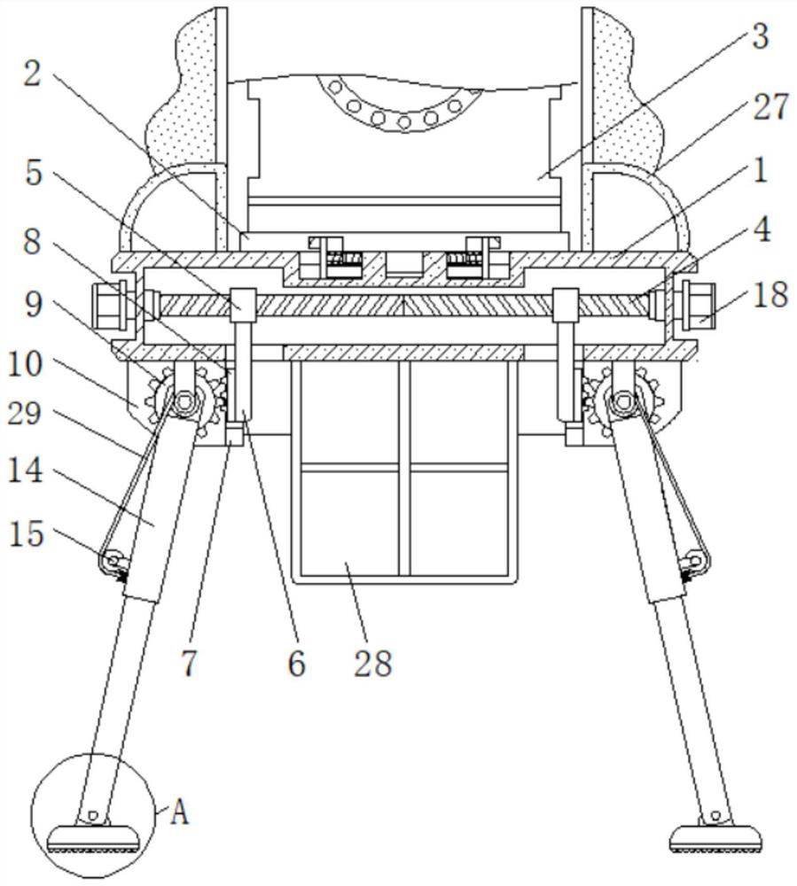 Automatic teaching projection device