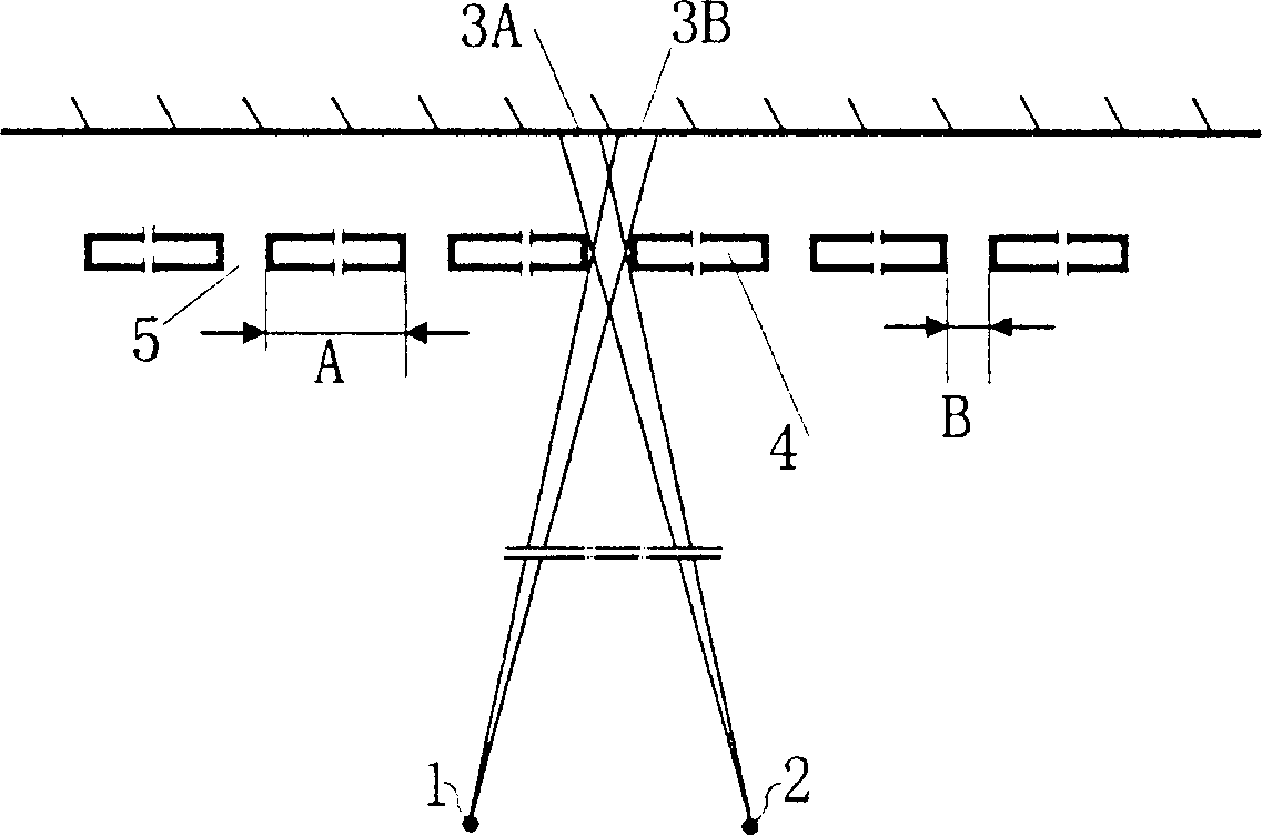 Light passing device with ordered structure