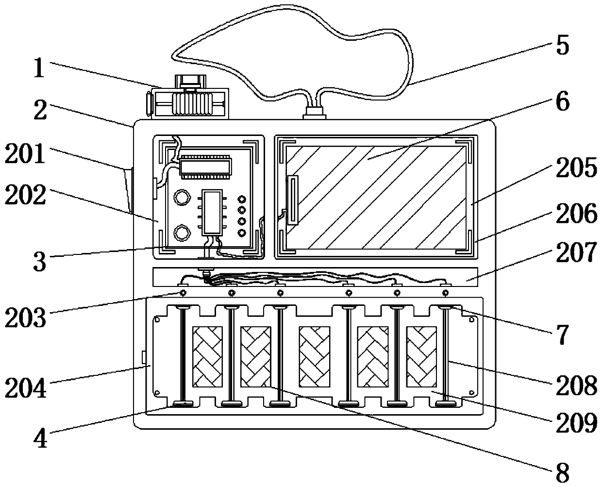 Wireless battery charger