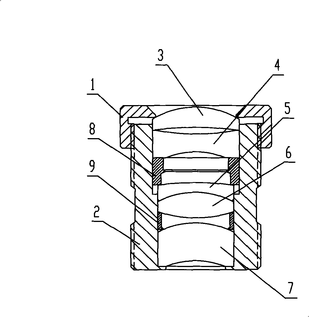 Long-focus lens