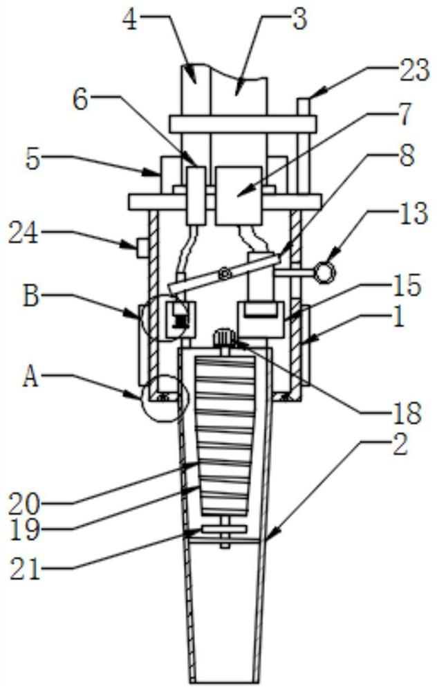 Built-in aspirator for laparoscopic surgery