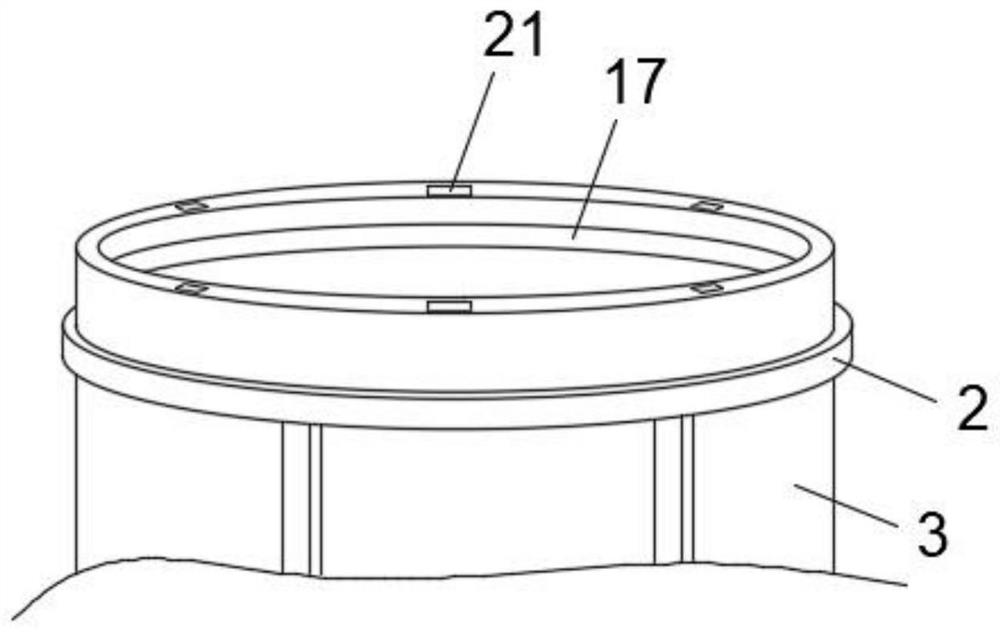 Grain storage granary and storage method thereof