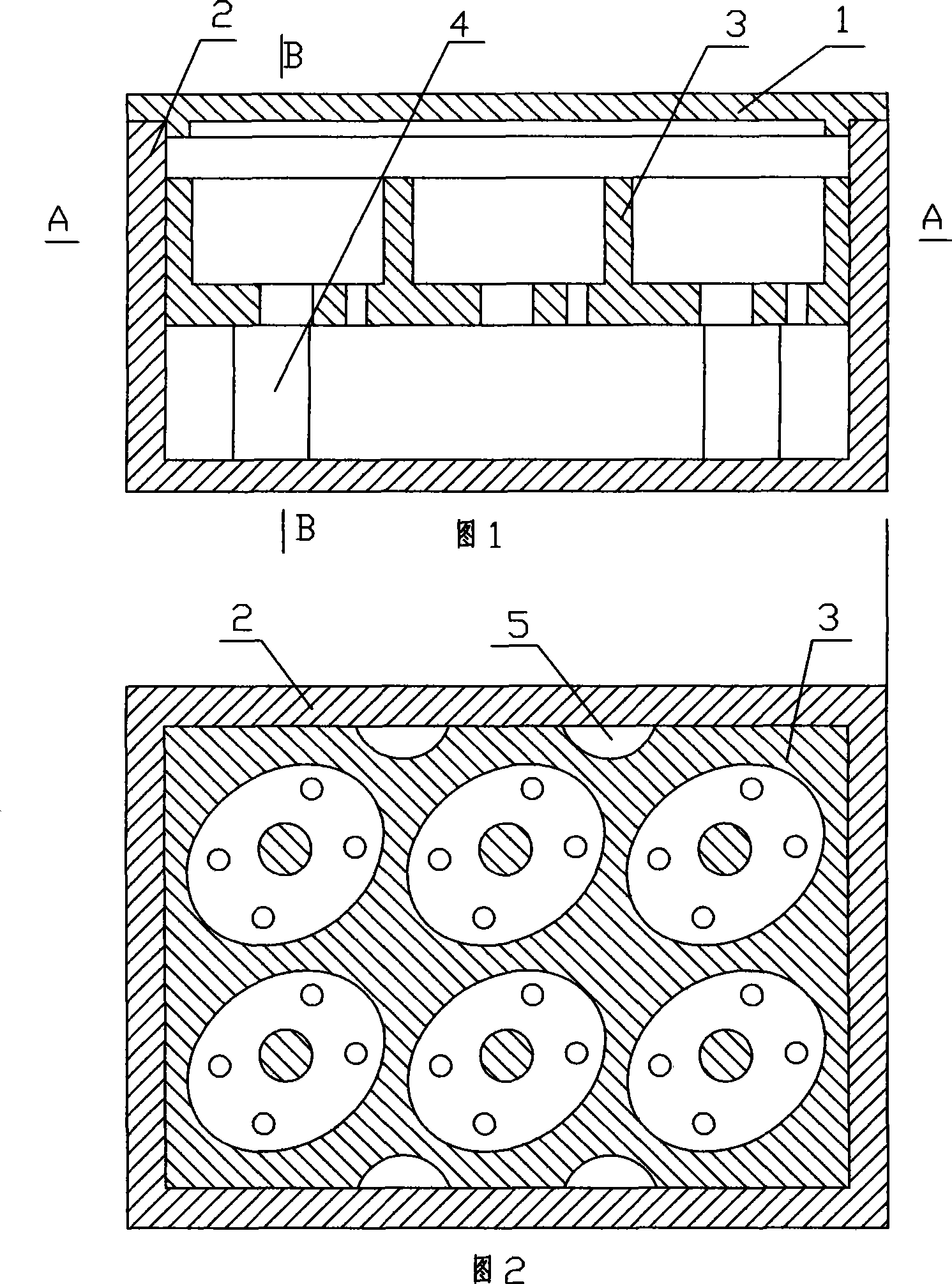 Ice-separated sea-ear packaging box