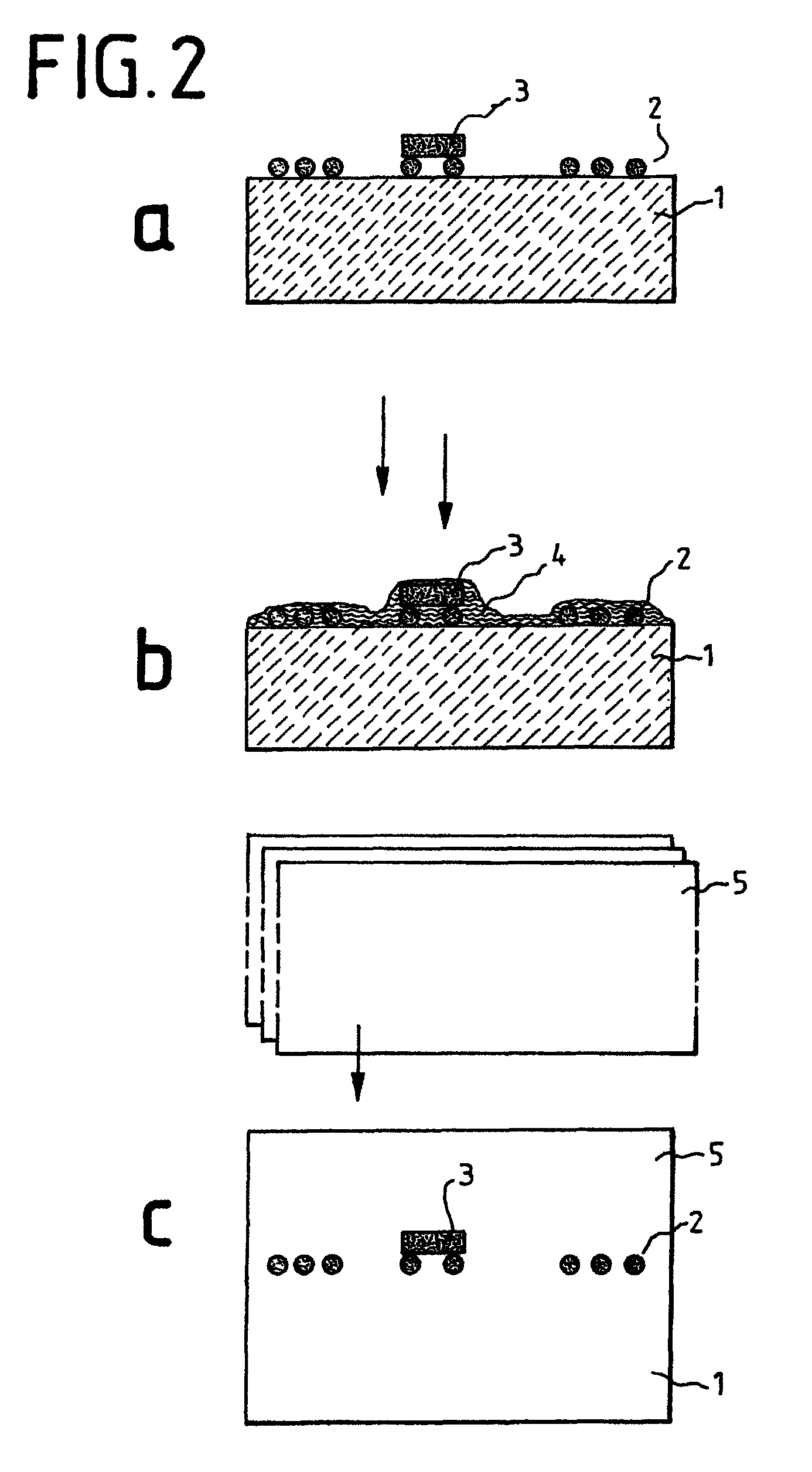 Method for producing a polycarbonate layered composite