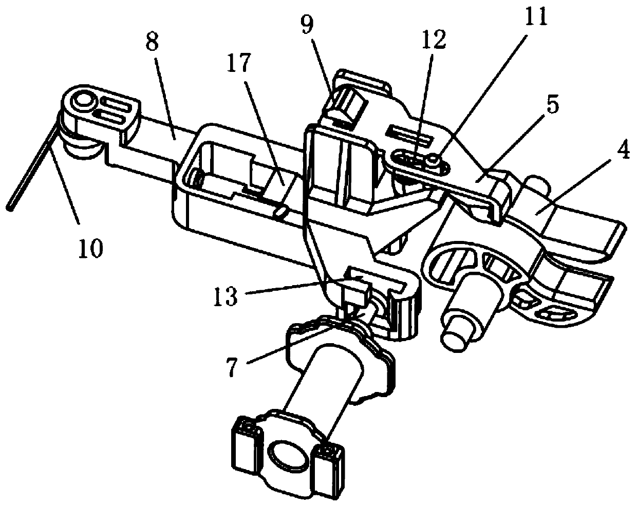 Dual-coil automatic opening door lock and washing machine provided with same