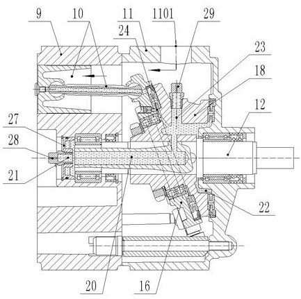 Oil-free air compressor for new energy vehicle