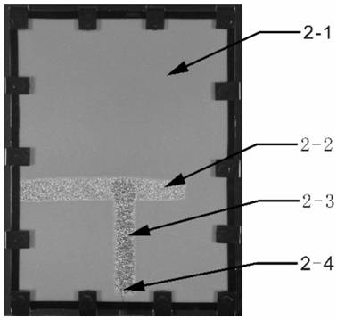 A semi-sealed two-dimensional seepage model and its manufacturing method