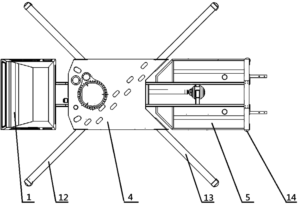 Coercing stirring pump truck