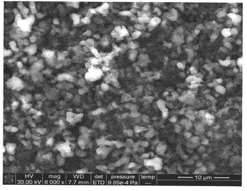 Method for preparing lithium vanadium phosphate and lithium manganese phosphate composite anode material through rheological phase reaction