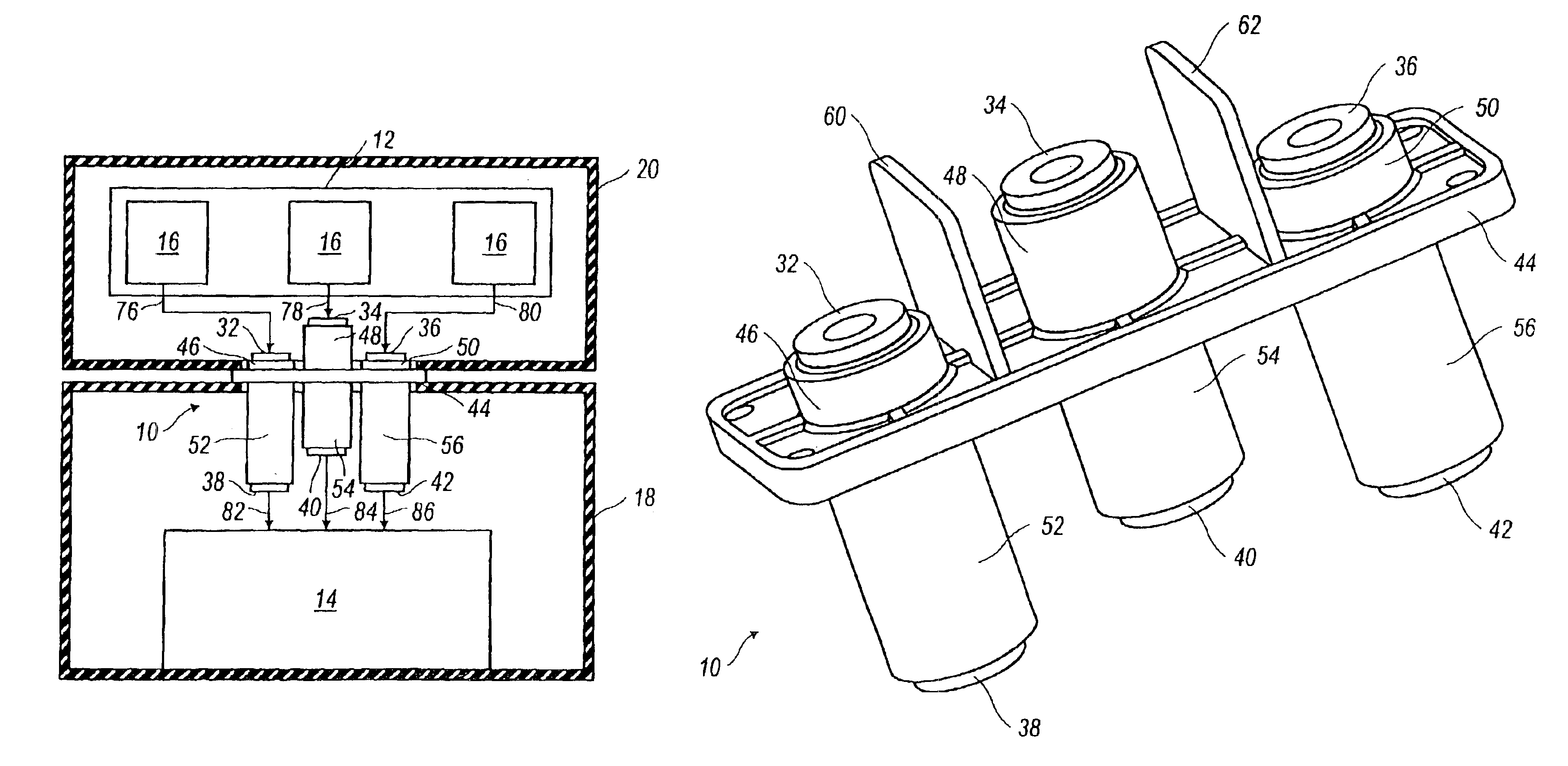 Three-phase connector for electric vehicle drivetrain