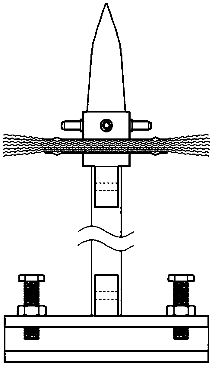 Flash-receiving needle and flash-receiving device thereof, lightning rod