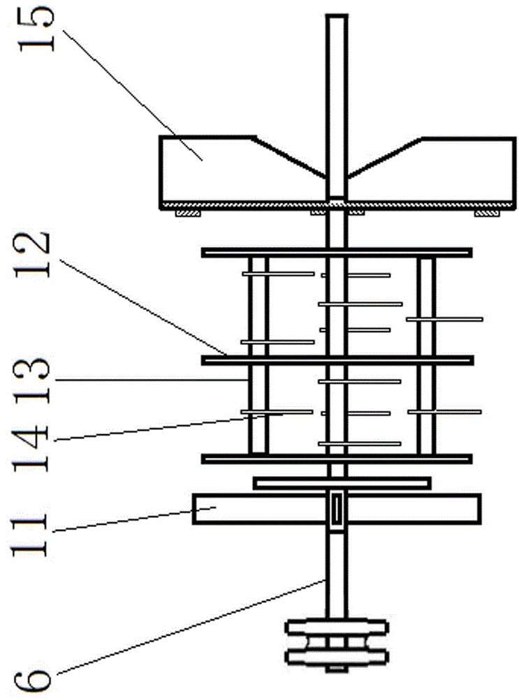 Double-air inner suction type feed crusher