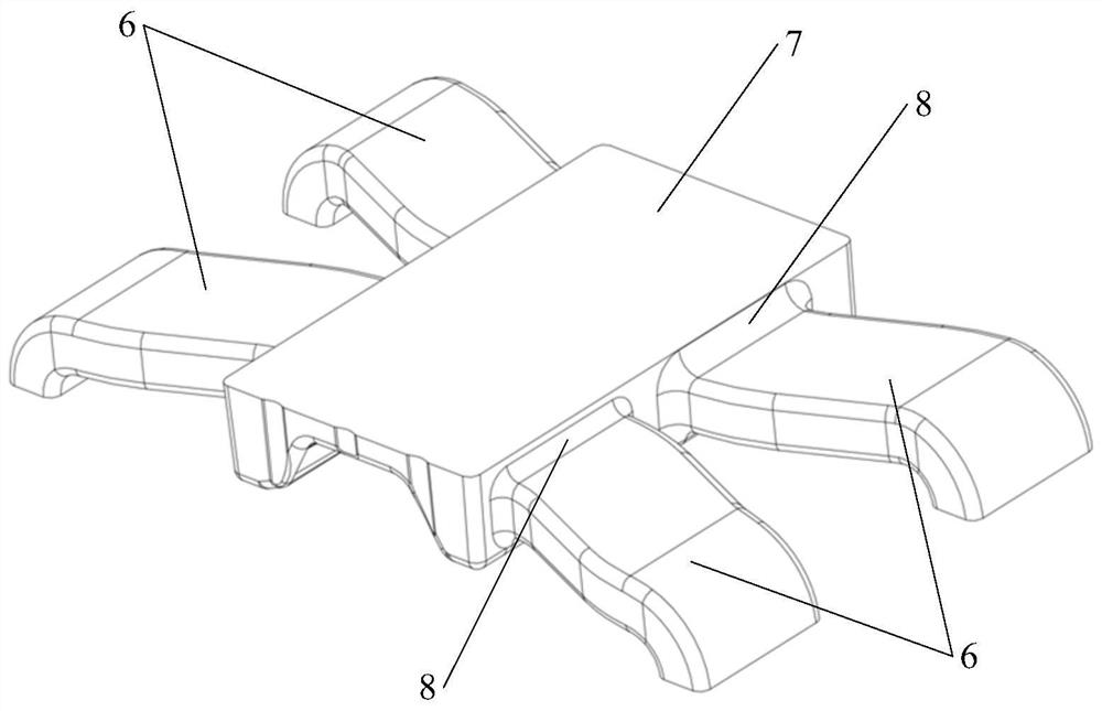 Compression ignition type two-stroke aviation piston engine and air passage thereof