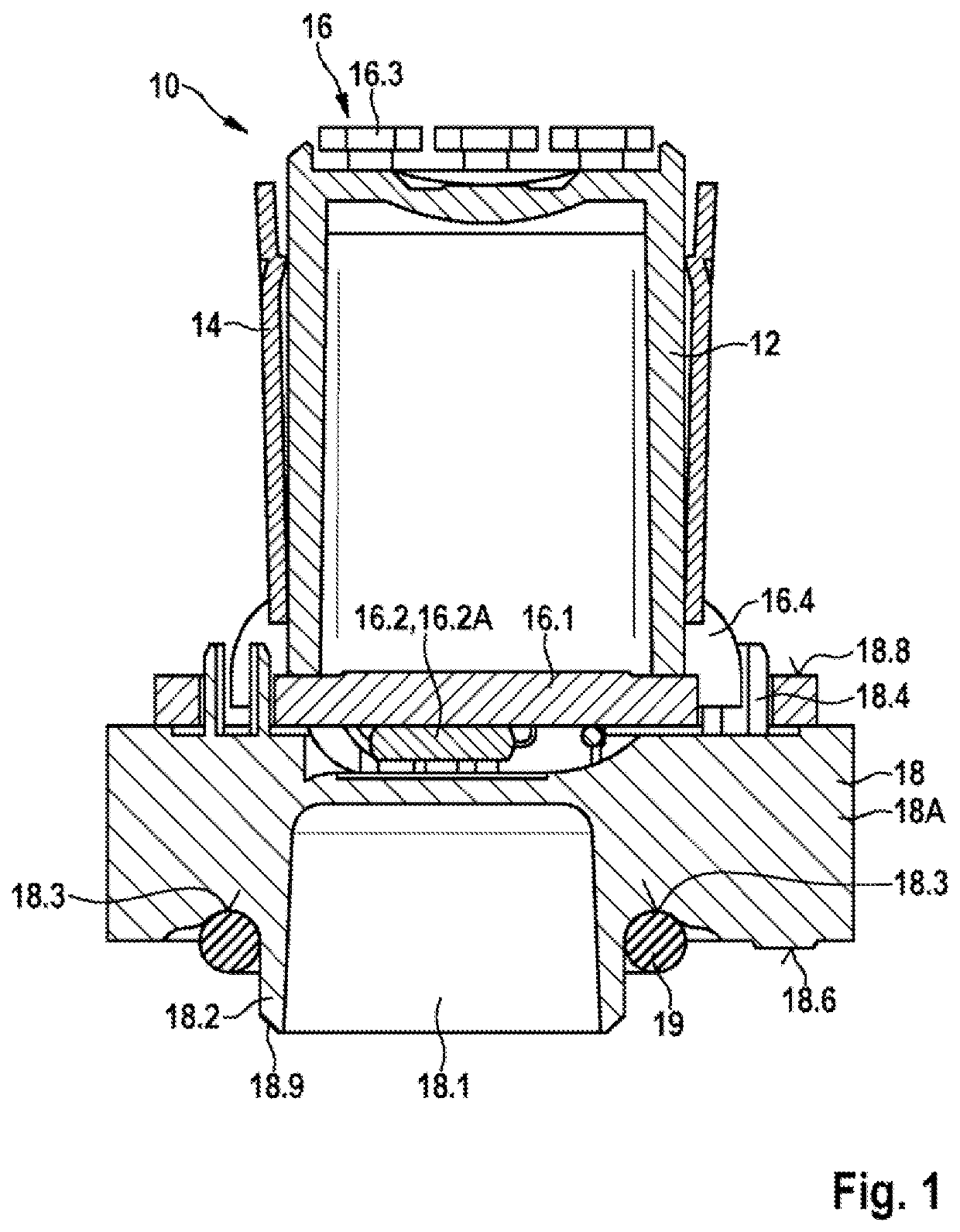 Sensor Arrangement and Method for Joining a Sensor Arrangement of this kind