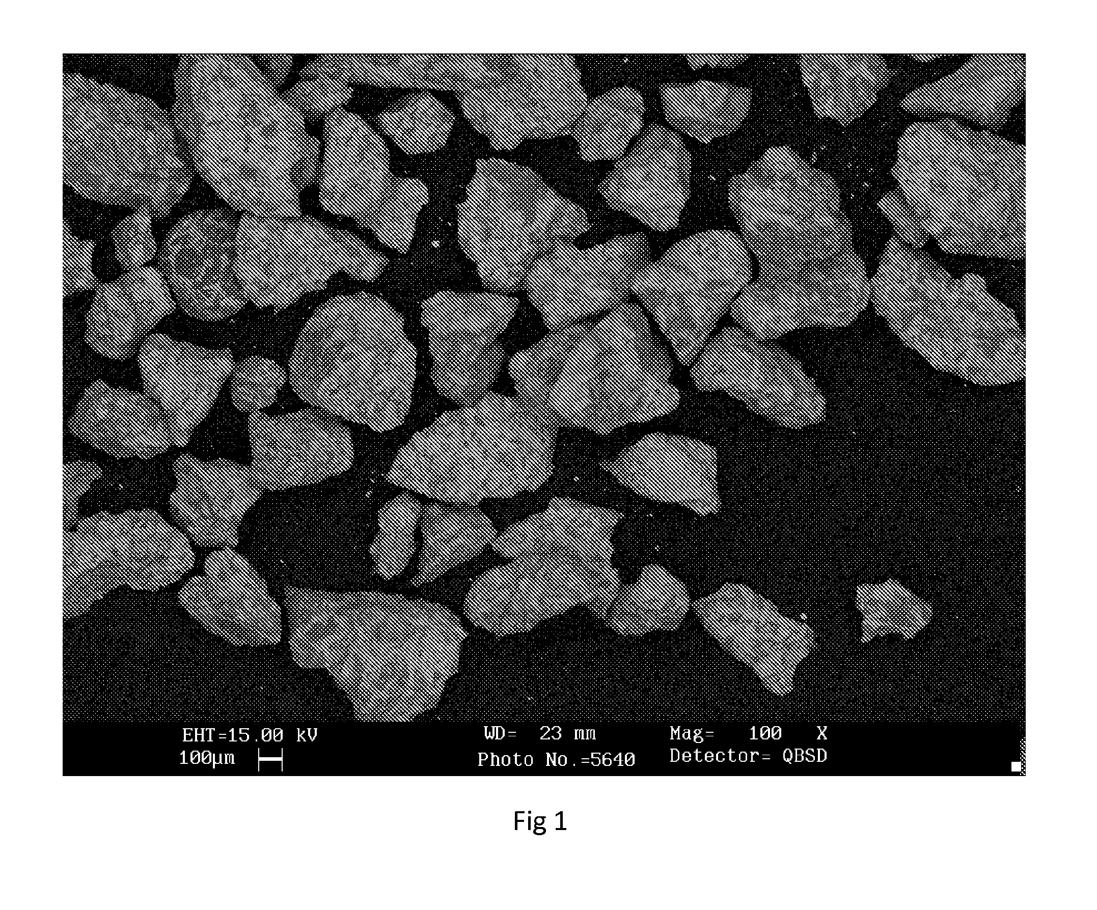 Inoculant with surface particles