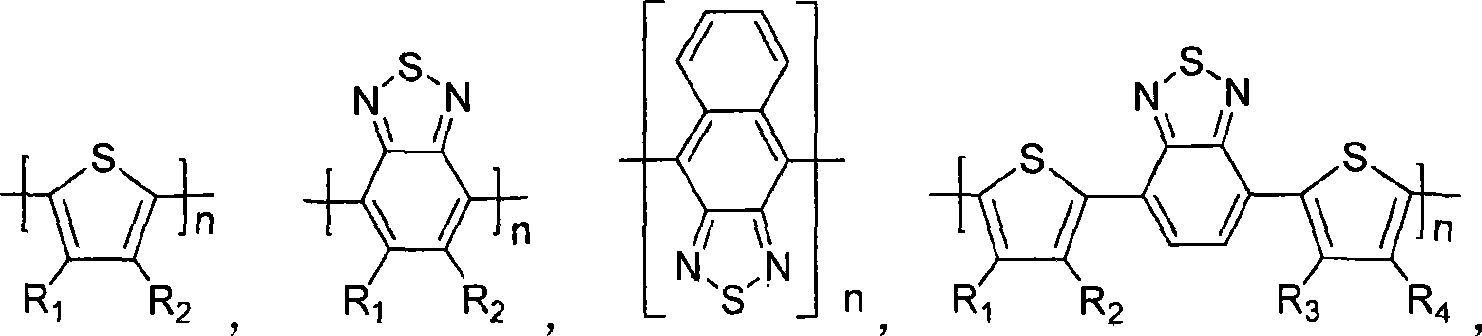 Silicon-containing fluorine conjugated polymer and its preparing process and application