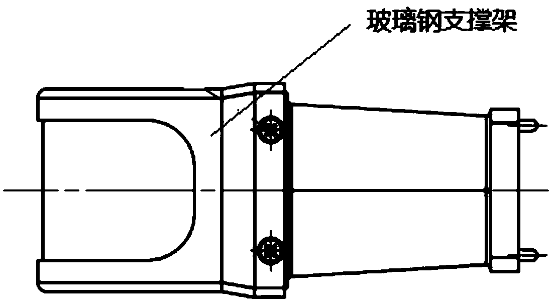 Implementation method and structure of wideband high-gain wide beam oblique polarization horn antenna