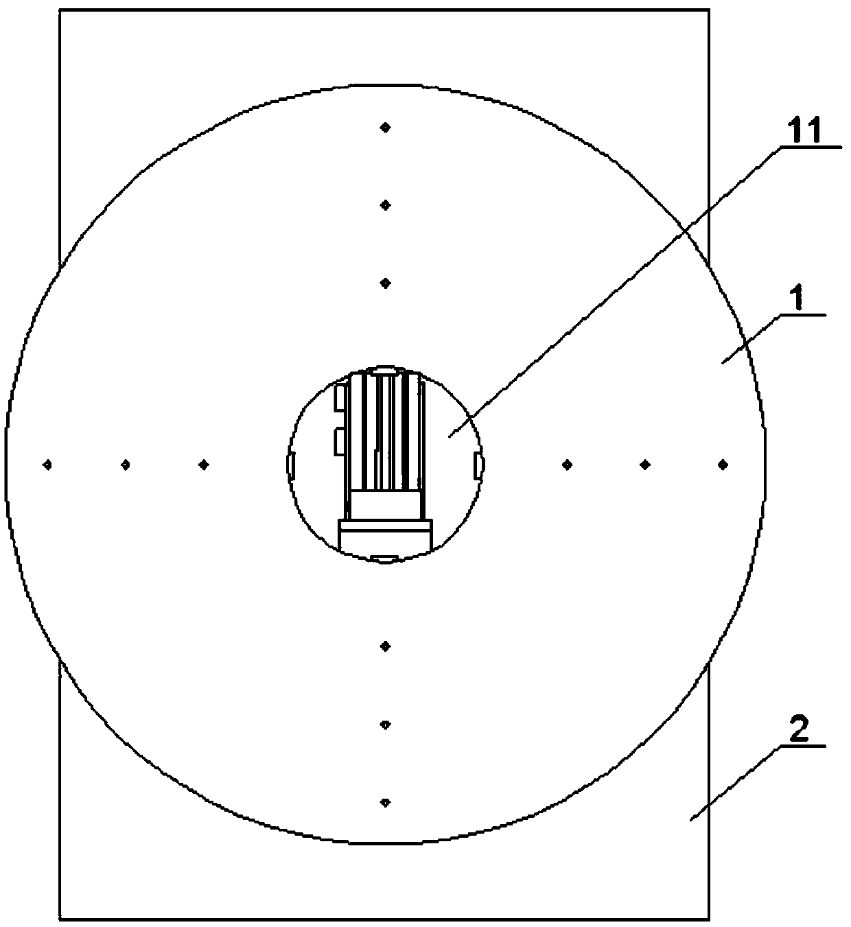 AGV jacking device