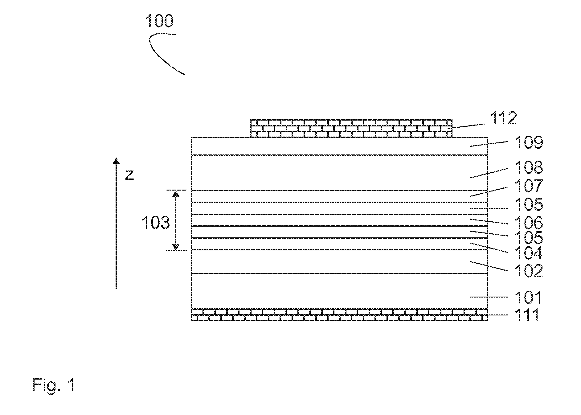 High-Power Optoelectronic Device with Improved Beam Quality Incorporating A Lateral Mode Filtering Section