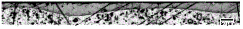 Powder coating with imitation anodic oxidation effect and preparation method thereof