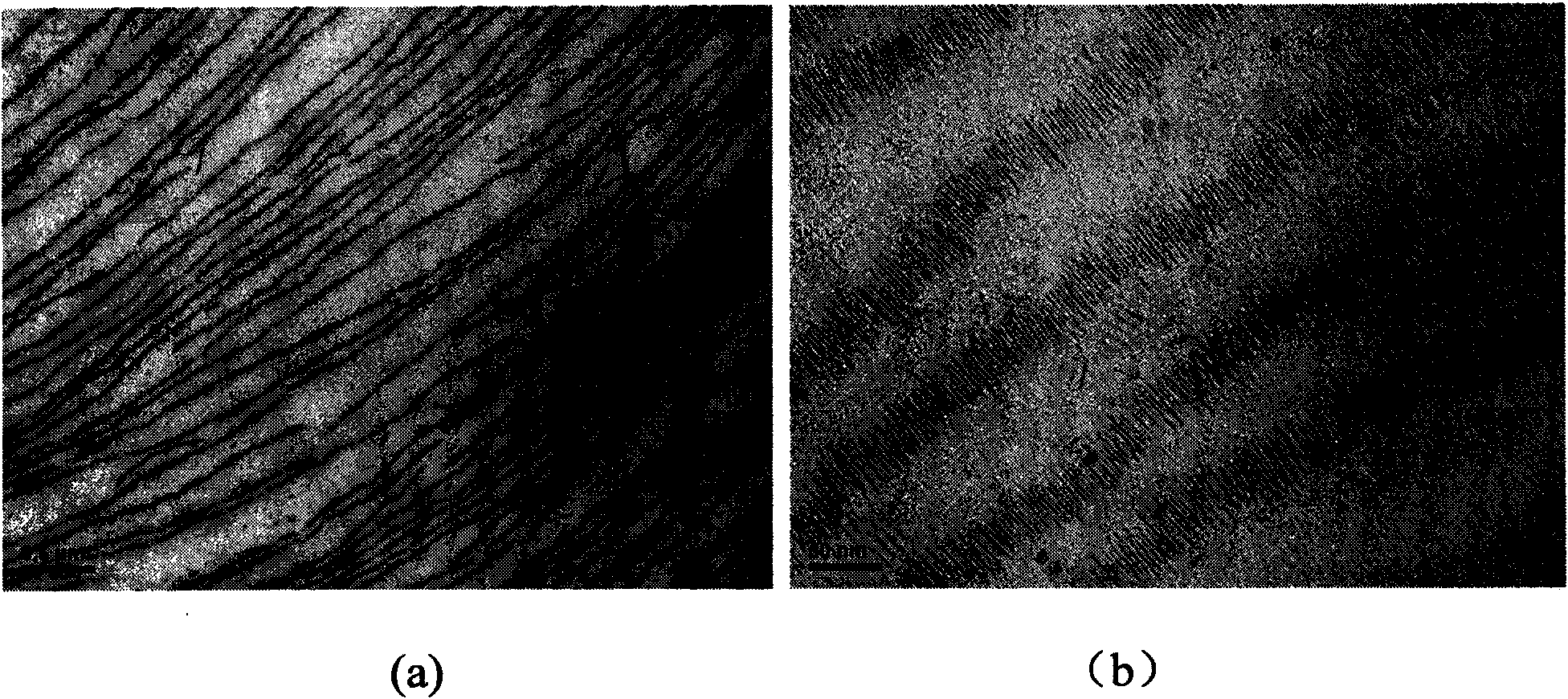 Preparation method of self-assembled superlattice materials of titanium dioxide nano rod