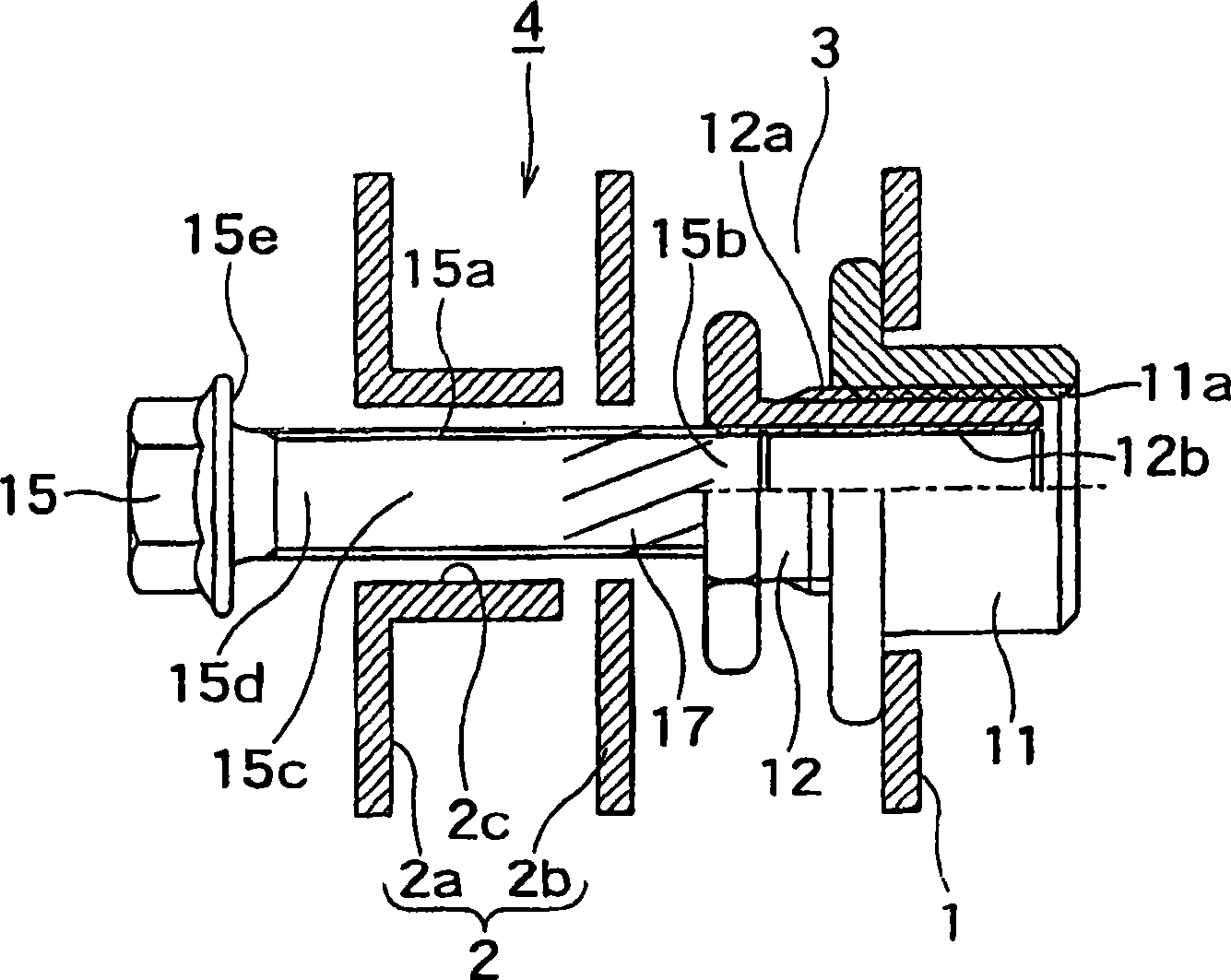 Bolt-nut mechanism