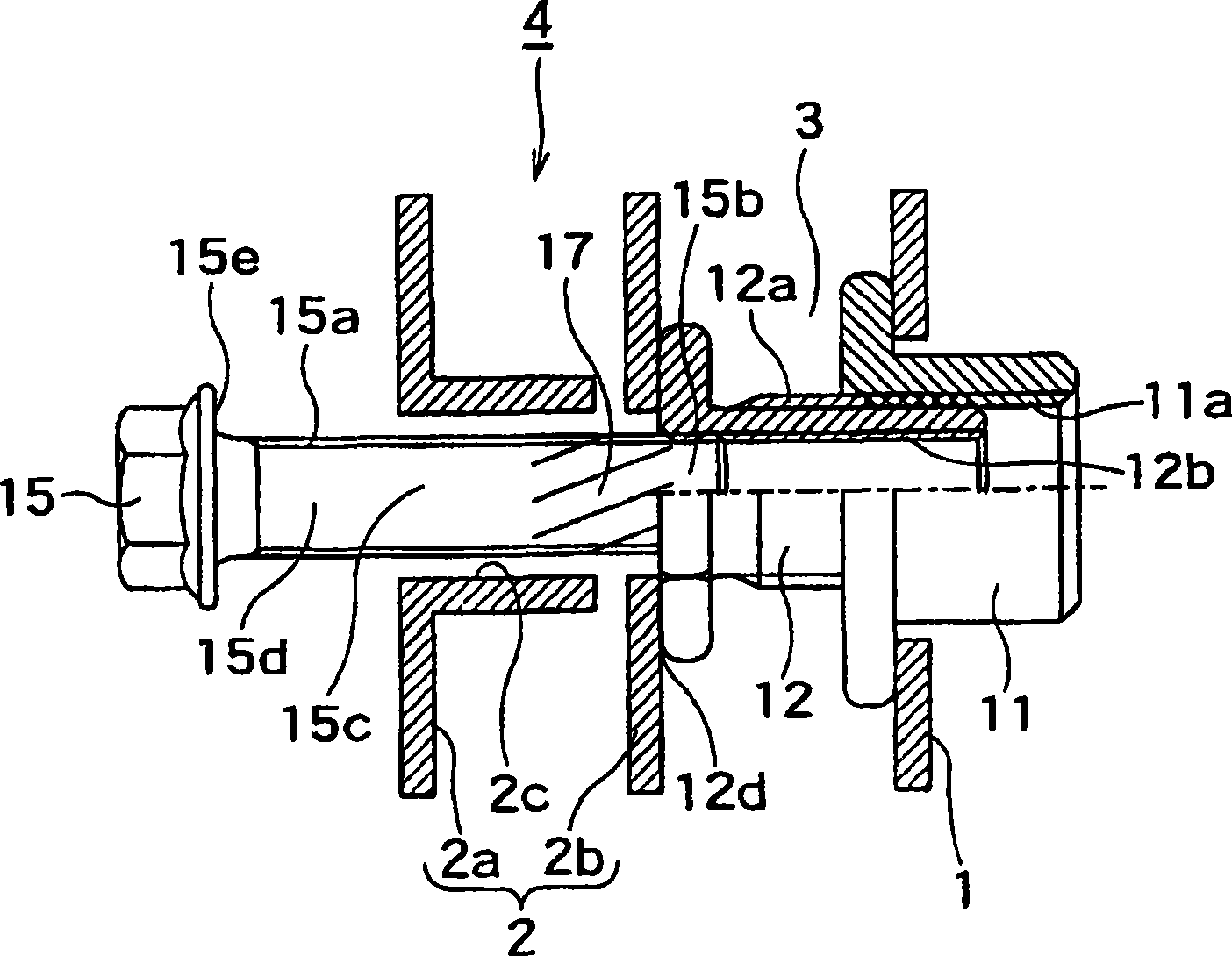 Bolt-nut mechanism