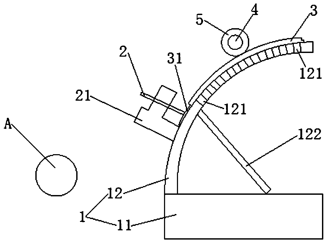 A detection device and detection method for a flexible panel