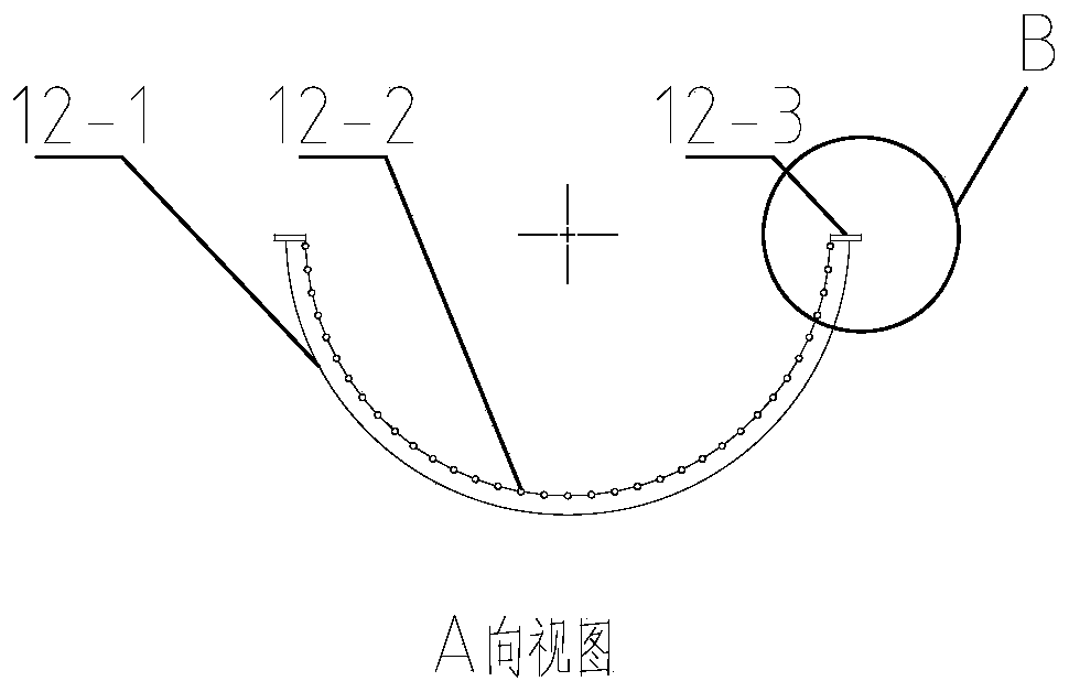 Combined longitudinal axial flow threshing and separating device and method and corn kernel harvester