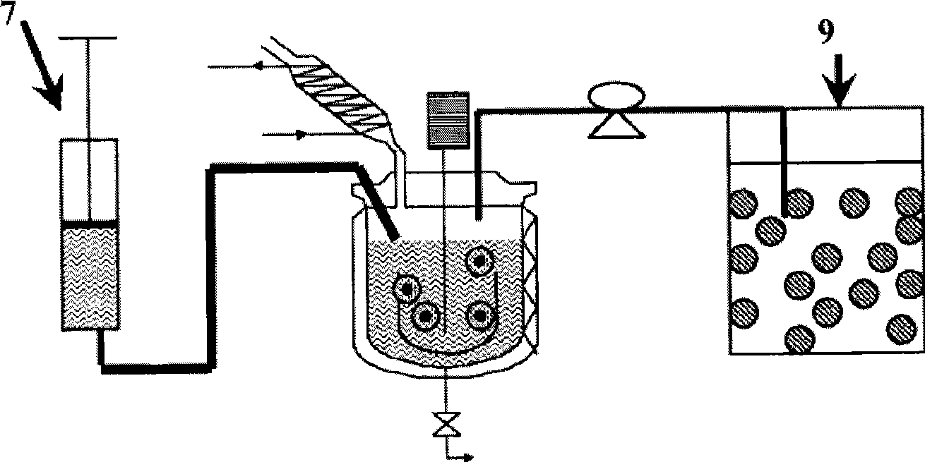 Aqueous polymer dispersion and process