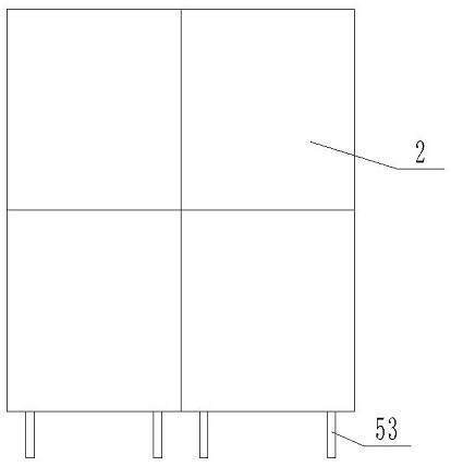 Combined curtain wall structure