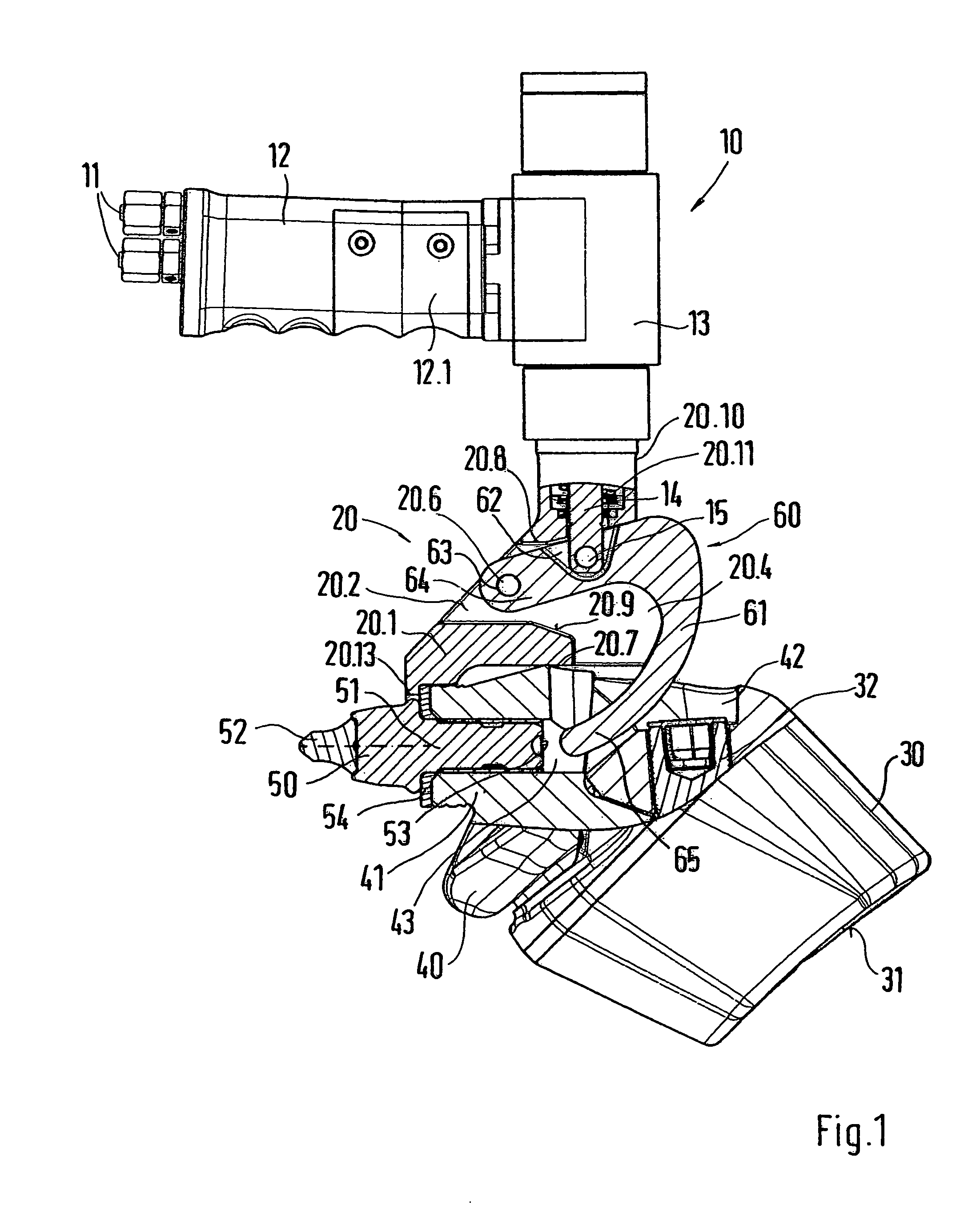 Tool for removing a chisel