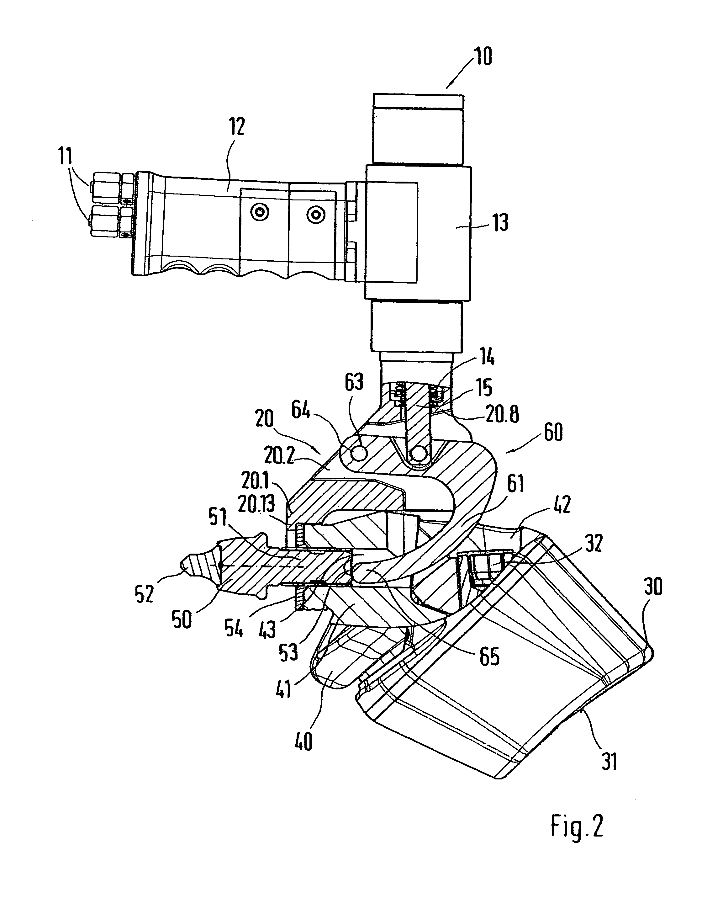 Tool for removing a chisel