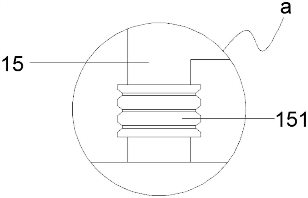 Air tightness detection device for liquid cooling integrated box