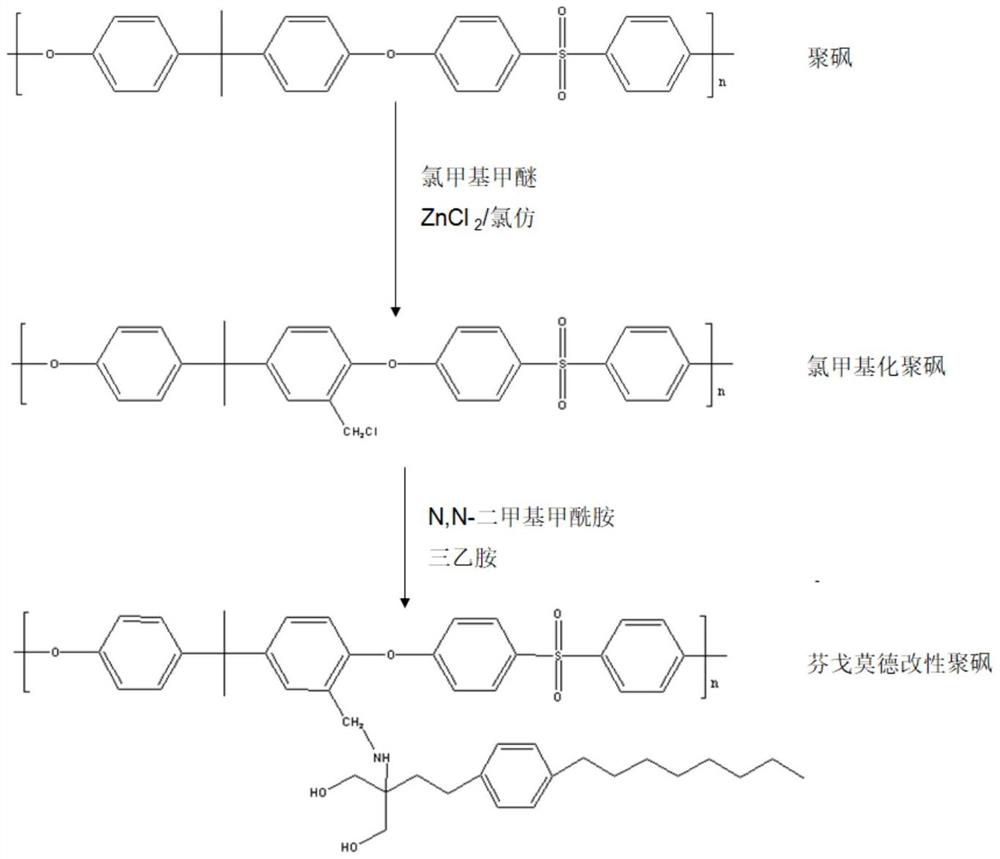 Modified blood purification membrane and preparation method thereof