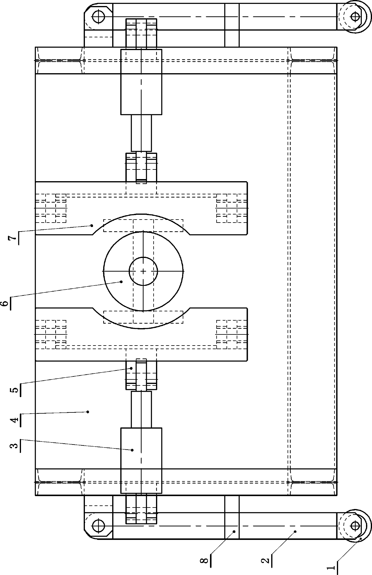 Hydraulic full-automatic coupling disassembly machine