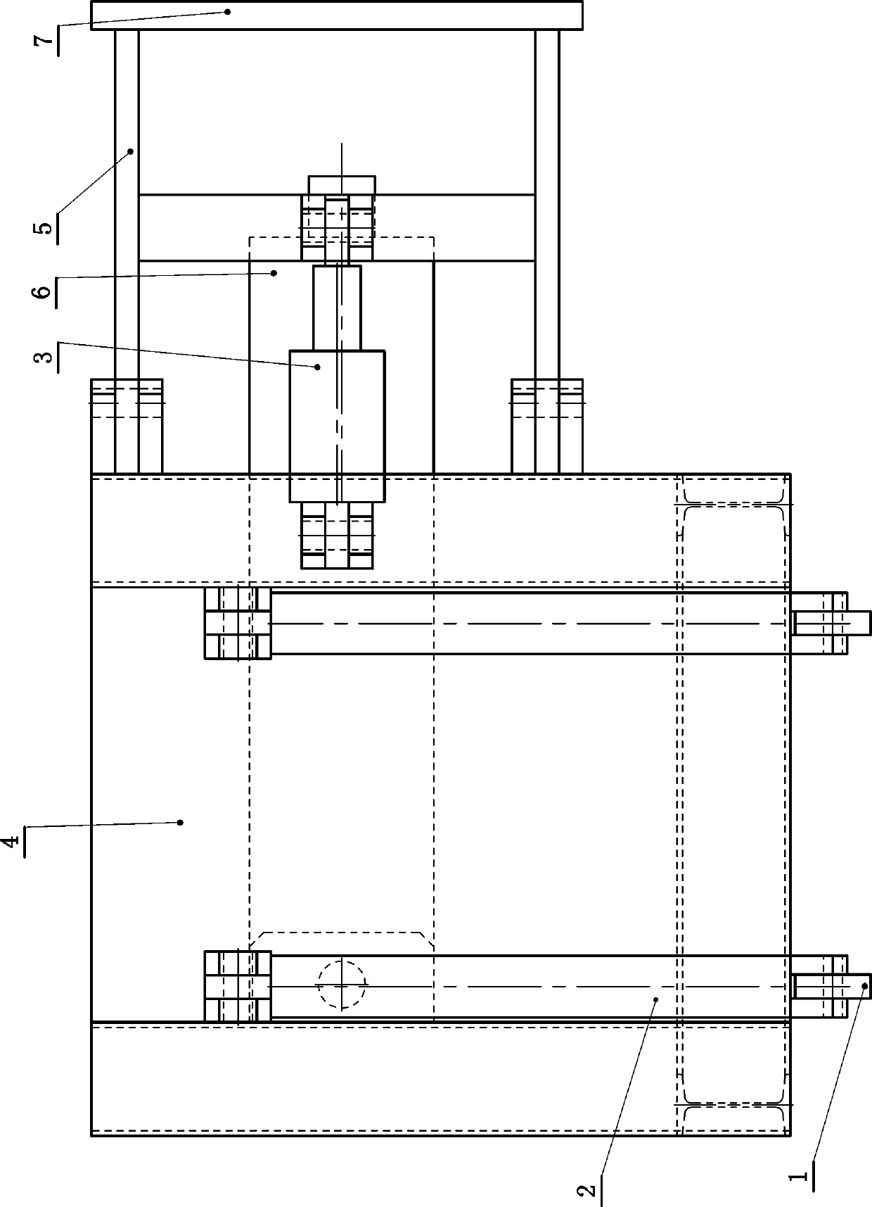 Hydraulic full-automatic coupling disassembly machine