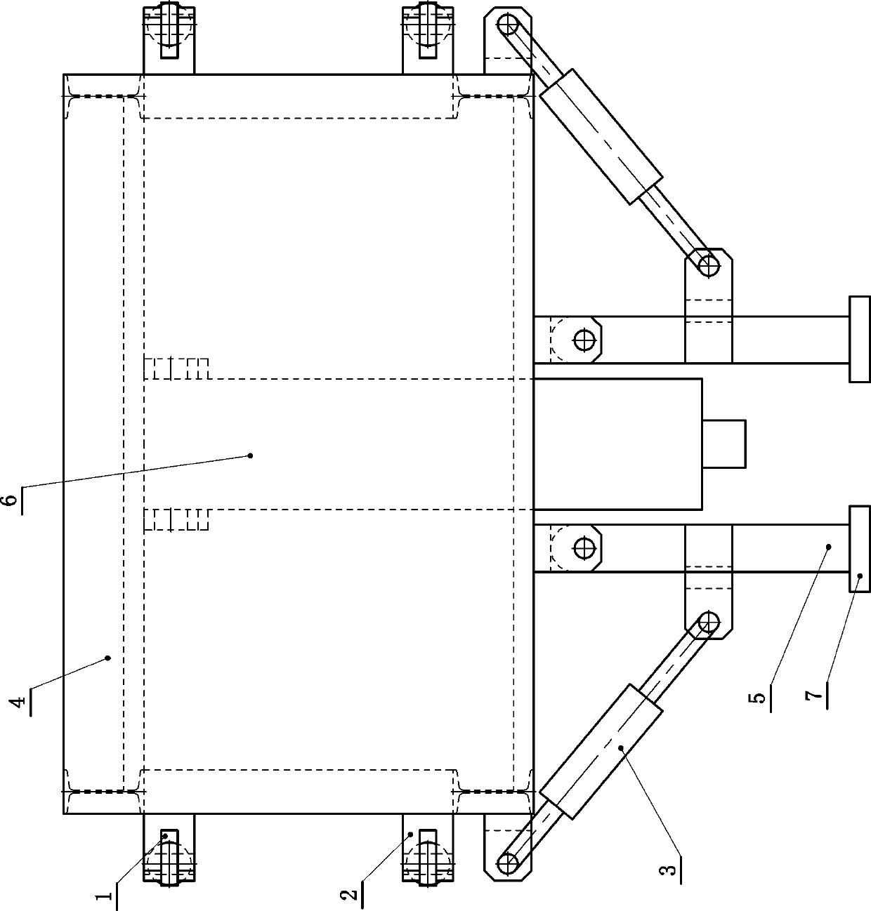 Hydraulic full-automatic coupling disassembly machine