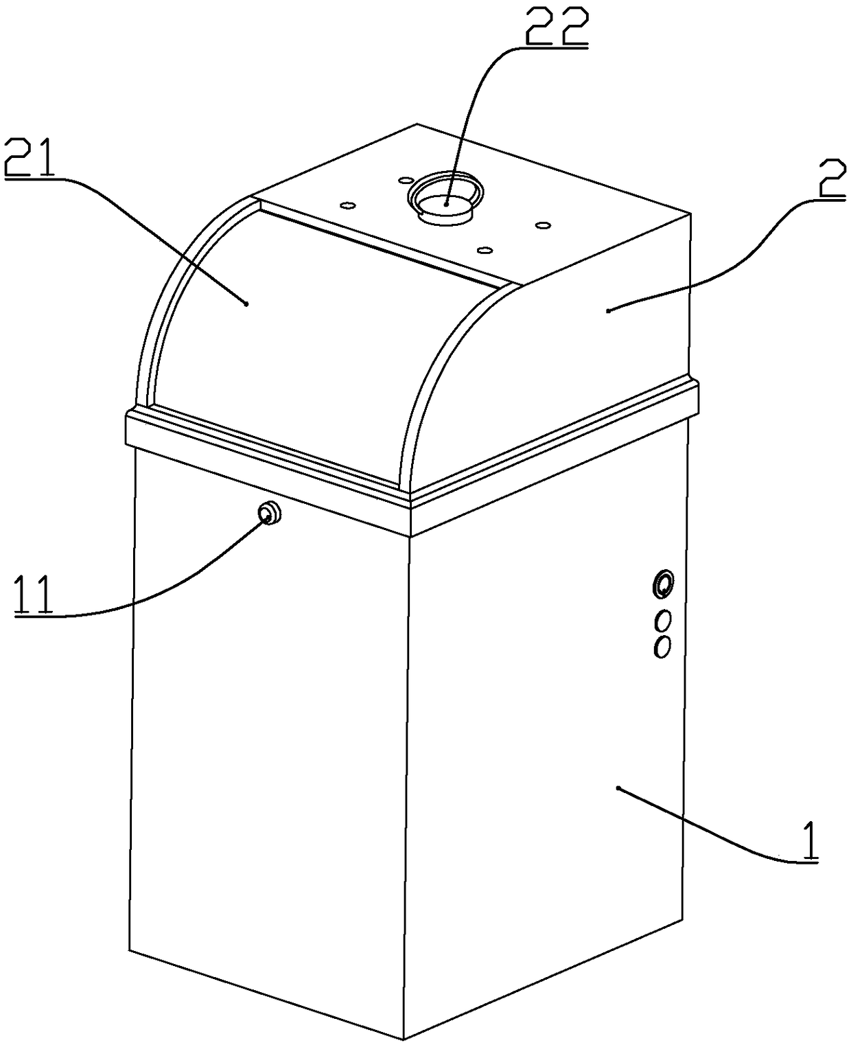 Multifunction domestic garbage can