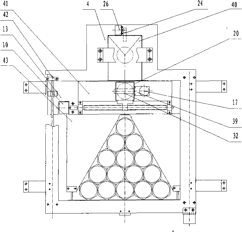 Ball placer for automatic American-style sixteen-ball billiard machine