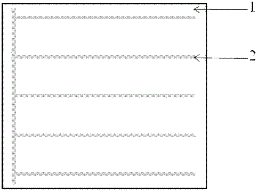 Method for isolating compound metal grid from back electrode during large-area preparation of dye sensitized solar cell (DSSC)