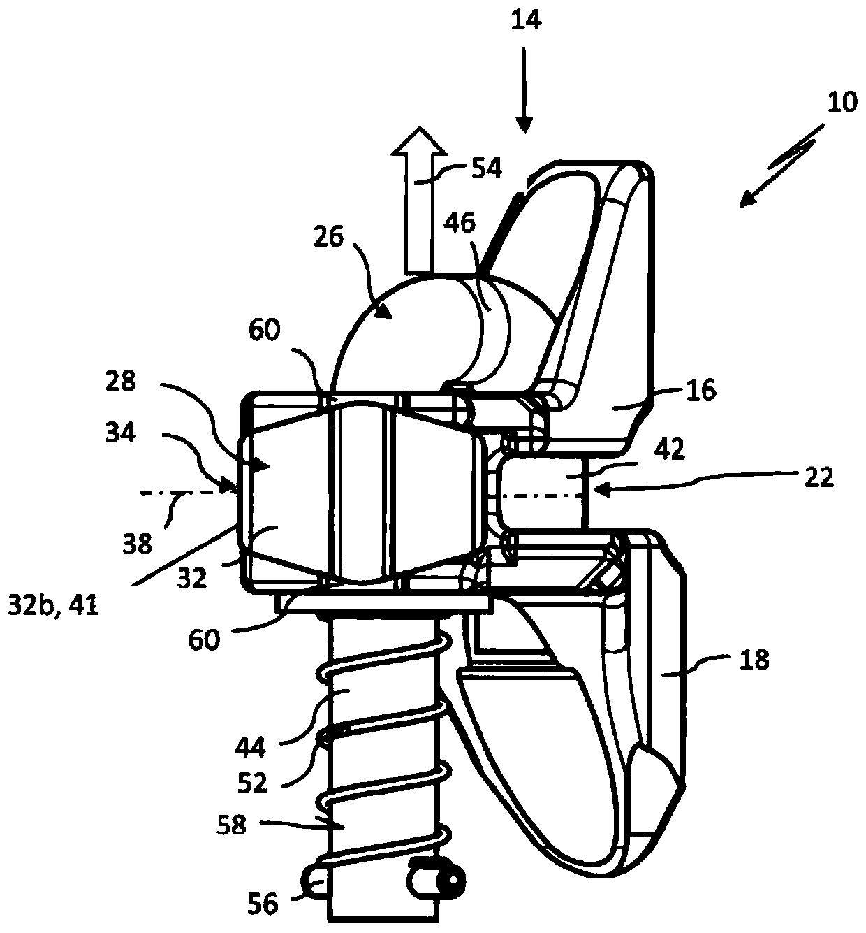 A connection head for a tubular profile of a modular scaffolding assembly for use as a vertical diagonal member and the vertical diagonal member