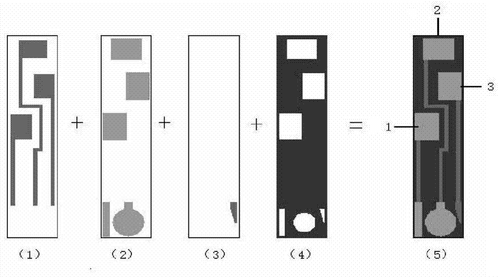 Method for detecting clenbuterol content in animal derived sample quickly in site