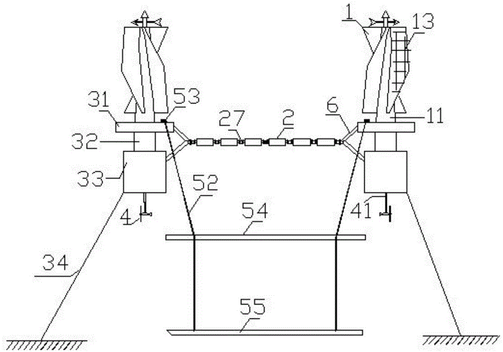 Multi-functional combined ocean power generating platform capable of being congregated and congregating group