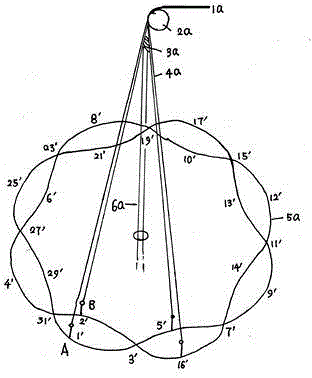 Spiral-structure string and manufacturing method